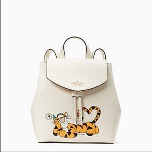 Kate Spade NY Women’s Disney Tiger Backpack, Parchment Multi